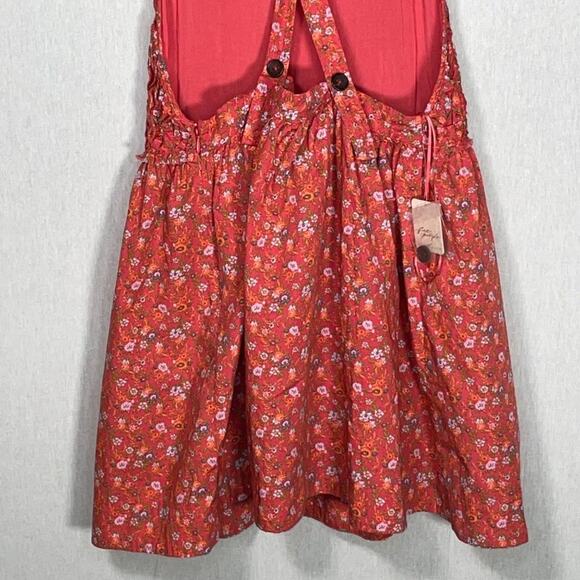 Free People petunia backless mini dress in ditsy floral print S - Picture 10 of 12